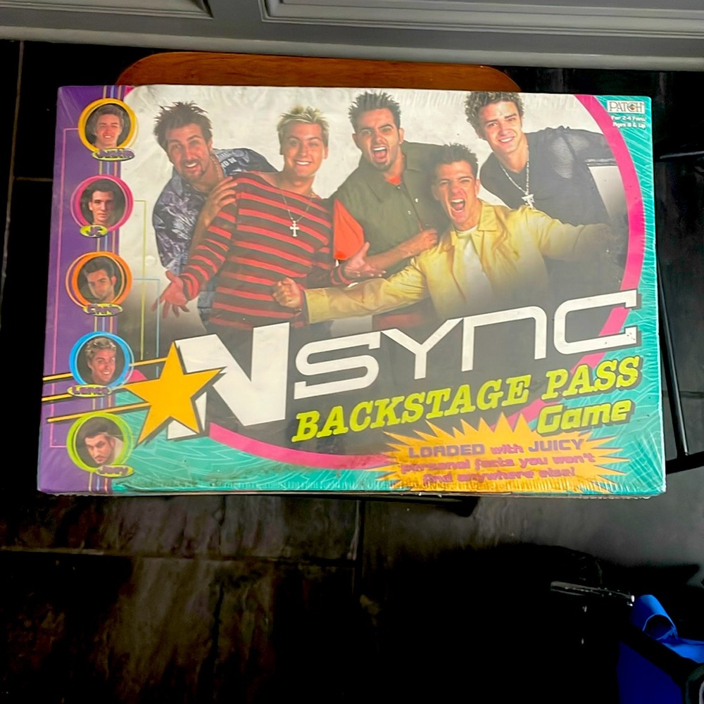 UNOPENED *NSYNC BOARDGAME